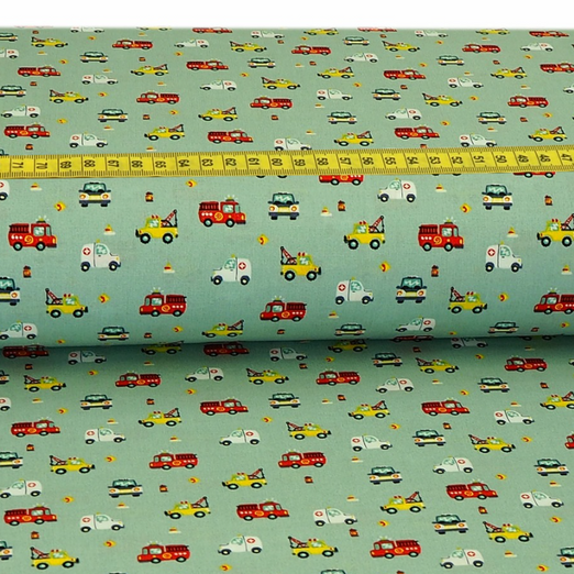 Baumwolle Rettungsfahrzeuge auf Mint