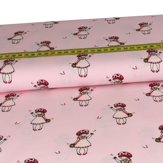 Baumwolle Strawberry Girls Hellrosa Baumwolle Strawberry Girls Hellrosa