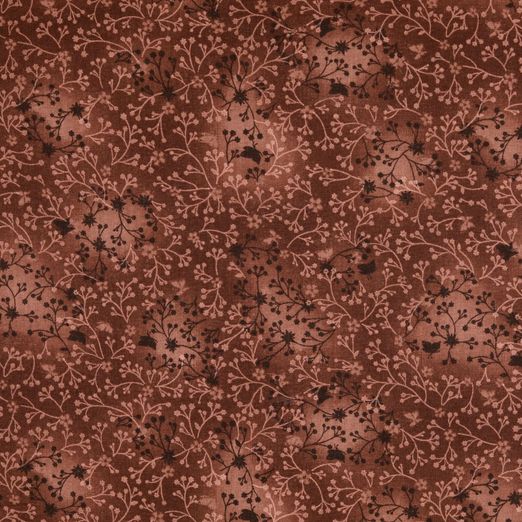 Baumwolle Little Butterflies & Starflowers Braun Baumwolle Little Butterflies & Starflowers Braun