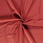 Baumwolle Blümchen Flora auf Rotorange Baumwolle Blümchen Flora auf Rotorange