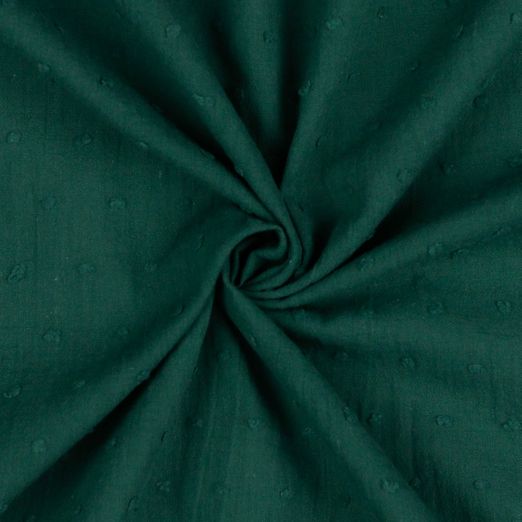 Baumwolle - Batist Dotty Old Green