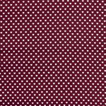 Baumwolle Herzen Mini Bordeaux