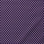 Bavlněné Srdíčka Mini Fialová