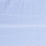 Baumwolle Herzen Mini Hellblau