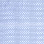 Bavlna Srdíčka Mini Světle Modrá