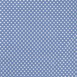 Baumwolle Herzen Mini Rauchblau