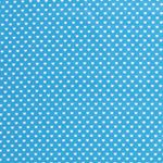 Bavlněná Mini Srdíčka Tyrkysová