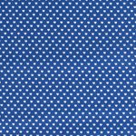 Baumwolle Herzen Mini Royalblau