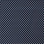 Bavlněná Mini Srdíčka Tmavě Modrá