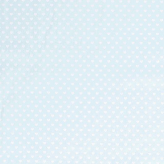 Baumwolle Herzen Mini Mint