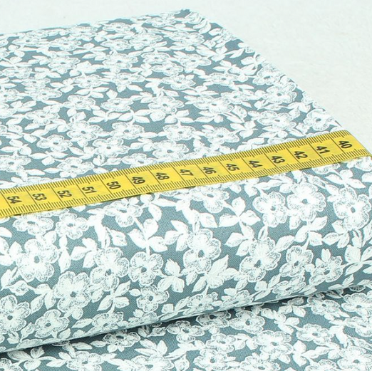 Baumwolle MICHAEL MILLER Flower Jam Grey