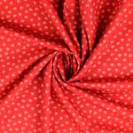 Coton Petites Ancres Rouge