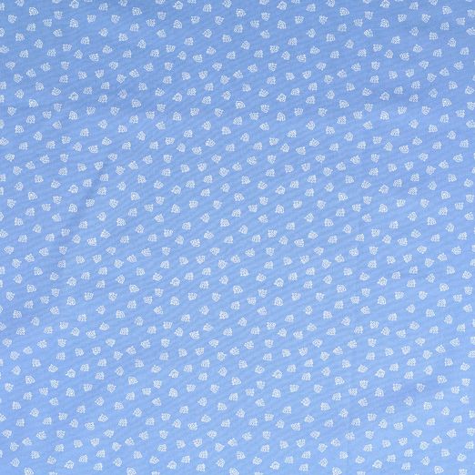 Baumwolle Small Anker Rauchblau