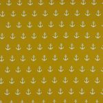 Baumwolle Anchor auf Senfgelb Baumwolle Anchor auf Senfgelb