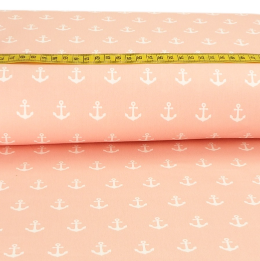 Baumwolle Anchor auf Rosa Baumwolle Anchor auf Rosa