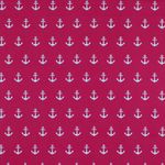 Baumwolle Anchor auf Pink Baumwolle Anchor auf Pink