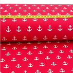 Baumwolle Anchor auf Himbeer Baumwolle Anchor auf Himbeer