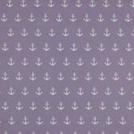 Baumwolle Anchor auf Flieder Baumwolle Anchor auf Flieder