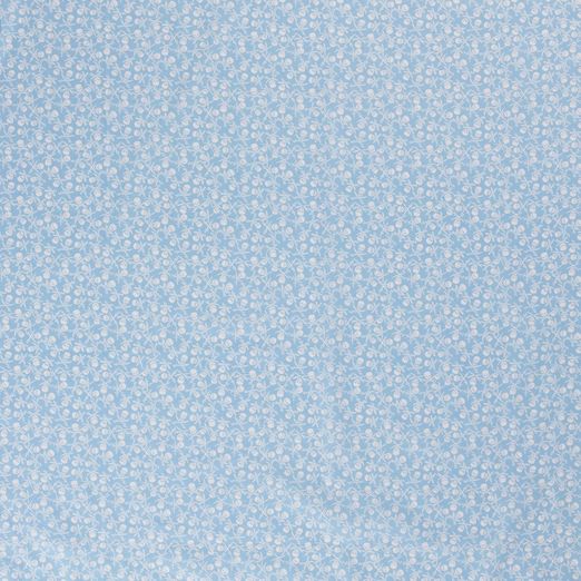 Baumwolle Skull mit Schwertern Hellblau Baumwolle Skull mit Schwertern Hellblau