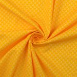 Coton Mini Têtes de Mort Jaune