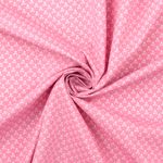 Coton Mini Têtes de Mort Rose Poudré