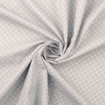 Coton Mini Têtes de Mort Gris Clair