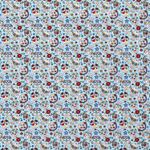 Coton Crânes Colorés sur Aqua