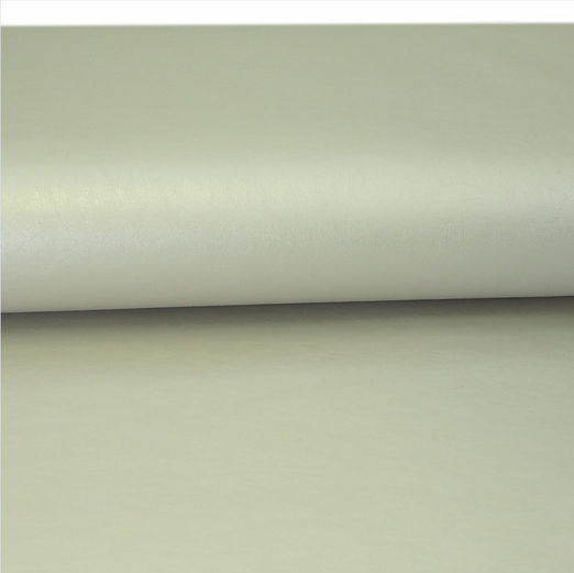 Narbenlederimitat - weiches Kunstleder Light Grey Metallic