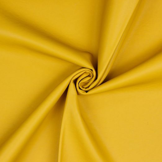 Narbenlederimitat - weiches Kunstleder Senfgelb Narbenlederimitat - weiches Kunstleder Senfgelb