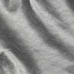 Imitation cuir grainé – cuir synthétique doux Silver Metallic