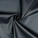 Similicuir grainé – cuir synthétique doux anthracite métallisé