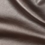 Imitation cuir grainé – simili cuir doux marron métallisé