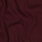 Poignets bio - fines côtes unies aubergine