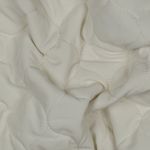 Gewatteerde jasstof - Ecru gewatteerd doubleface