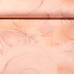 Baumwoll Popeline - Silicon Stretch Digitaldruck Aquarell Taupe