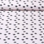 Viskose - Twill Punkte Schraffiert Nude