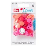 Prym LOVE Snap Druckknöpfe - rot- 12,4mm - 30 Stück-1