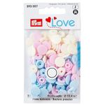 Prym LOVE Snap Druckknöpfe - rosa/hellblau/perle - 12,4mm - 30 Stück-1