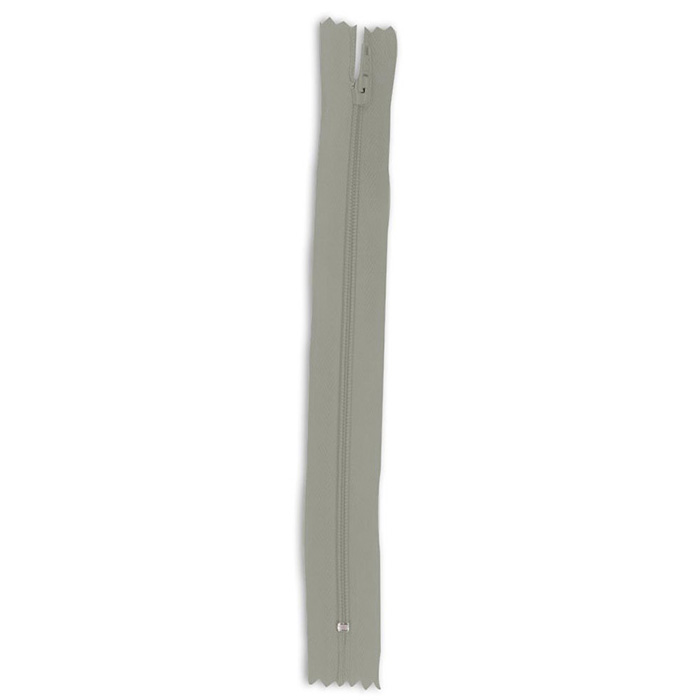 Reißverschluss Unteilbar 14 cm Grau-1 Reißverschluss Unteilbar 14 cm Grau-1