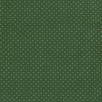 Katoen Poplin - Kleine Groene Gouden Sterren