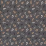 Baumwolle Popeline - Zapfen Khaki Bronze