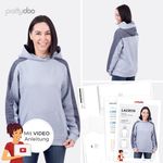 Oversize-Hoodie - Lauryn - Papier-Schnittmuster-0