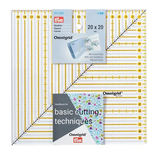 Règle Patchwork Triangle 60° Prym Multi 20 Cm - Outil Couture Précis