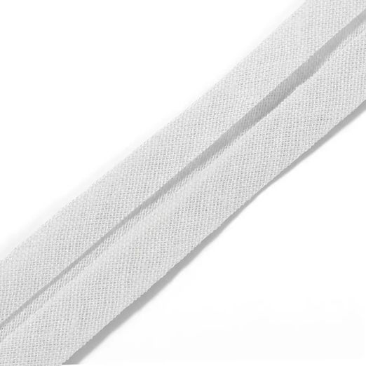 Prym Schrägband - Baumwolle - 40/20mm - 3,5m - weiß