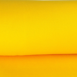 Bündchen Grobripp Uni Gelb