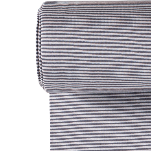 Streifenbündchen Small Hellgrau/Dunkelgrau Streifenbündchen Small Hellgrau/Dunkelgrau