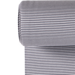 Streifenbündchen Small Hellgrau/Dunkelgrau