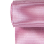 Streifenbündchen Small Altrosa/Hellrosa