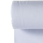 Puño Canalé Fino Liso Azul Claro