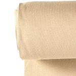 Bündchen Feinripp Uni Beige